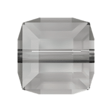 Swarovski 5601 6mm Faceted Cube Bead Crystal Urban Grey (1 Piece)