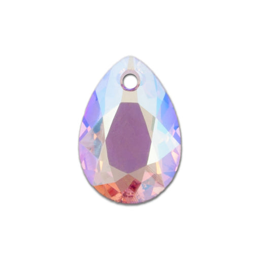PRESTIGE Crystal, #6433 Pear Cut Pendant 16mm, Light Rose Shimmer (1 Piece)
