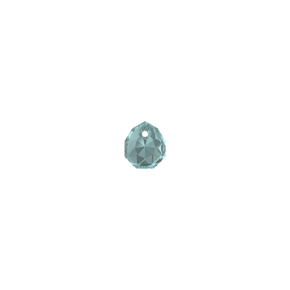 PRESTIGE Crystal, #6436 Majestic Pendant 9mm, Blue Zircon (1 Piece)
