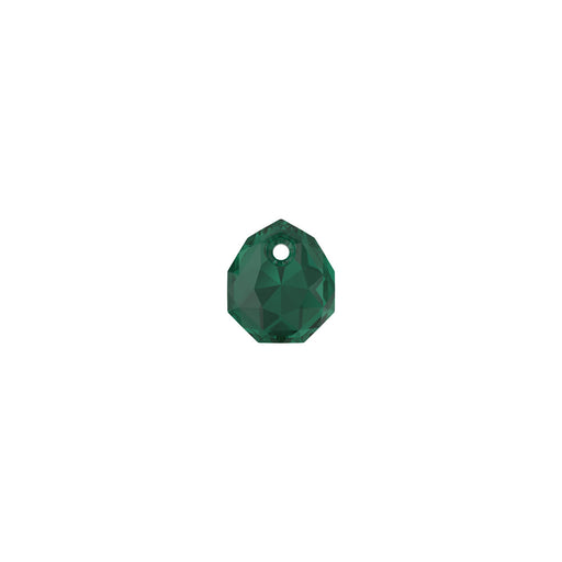 PRESTIGE Crystal, #6436 Majestic Pendant 11.5mm, Emerald (1 Piece)