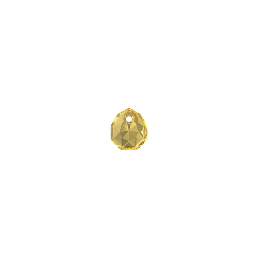 PRESTIGE Crystal, #6436 Majestic Pendant 9mm, Golden Topaz (1 Piece)