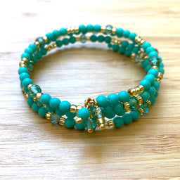 Athens Memory Wire Bracelet