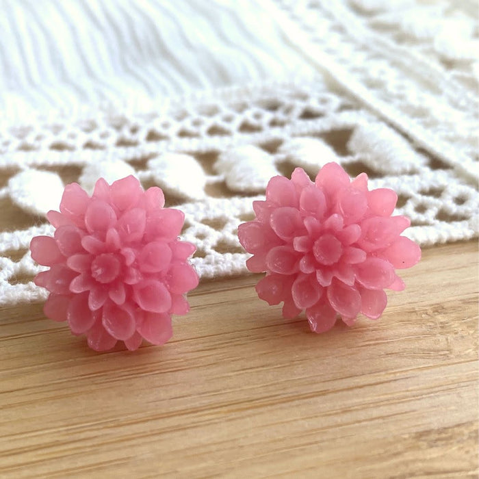 Mini Handmade Flower Plastic Earring Stud Sets Fruit Earring Set For Child  With Heart Box Earrings Jewelry Gift  AliExpress