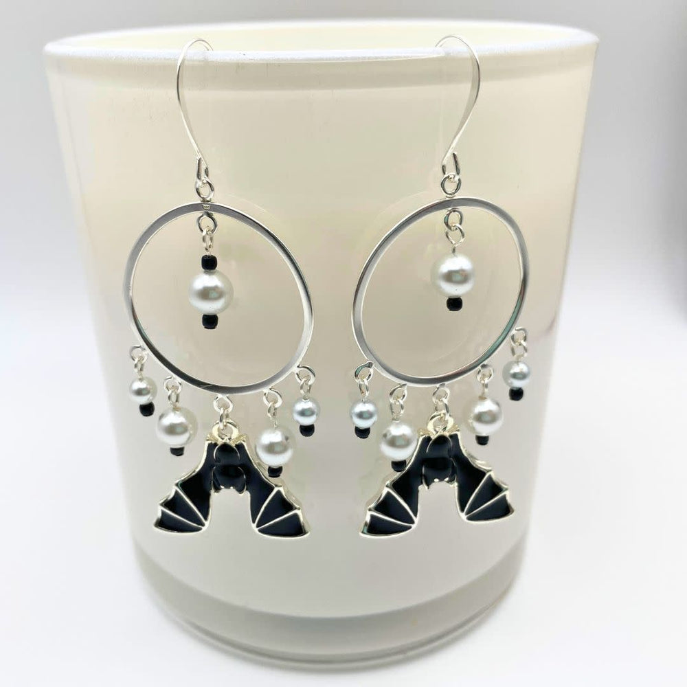 Moonlit Bats Earrings