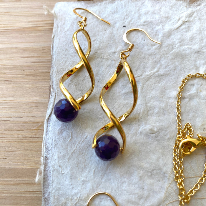 Set of 6 Amethyst Gemstone Jewelry Projects — Beadaholique