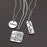 PowHERful 3 Piece Charm Set in Silver - "She isâ€¦..." "PowHERful" "Badass" - GB Exclusive