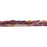 Dakota Stones Ruby Banded 2mm Round Bead Strand