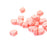 Bondeli Coral Matubo Ginkgo Two Hole Czech Seed Beads Tube