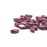8x5mm Pearl Coat Plum GemDuo 2-Hole Czech Beads Tube