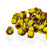 Matubo 3 Cut 6/0 Czech Glass Seed Beads in Opaque Yellow Picasso 393-06-T8312 - 1 Tube