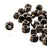 Matubo 3 Cut 6/0 Czech Glass Seed Beads in Chocolate Bronze 393-06-B14435 - 1 Tube
