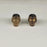 Electroplated Hematine Bronze Gemstone Skull Bead (10 Pieces)