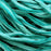 Hand-Dyed Silk Ribbon, 20mm Wide, Light Turquoise Green (32-36 Inch Strand)