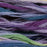 Hand-Dyed Silk Ribbon, 20mm Wide, Vintage Hydrangea Purple Blend (32-36 Inch Strand)