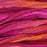 Hand-Dyed Silk Ribbon, 20mm Wide, Neon Pink/Orange Blend (32-36 Inch Strand)