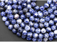 Natural Sodalite 4mm Smooth Round Bead Strand