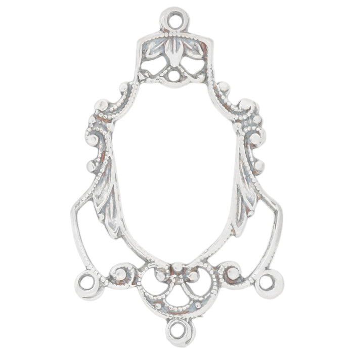 Sterling Silver Filigree, Victorian (1 Piece)