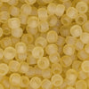 Toho RE:Glass Seed Beads, Round Size 8/0, #5002F Matte - Transparent Brown, (2.5