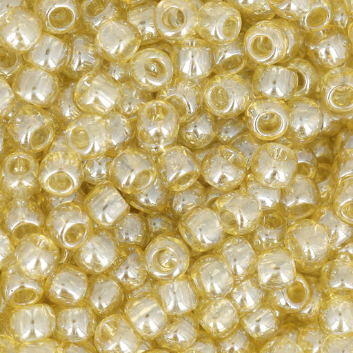 Toho RE:Glass Seed Beads, Round Size 8/0, #5103 Luster Brown, (2.5" Tube)