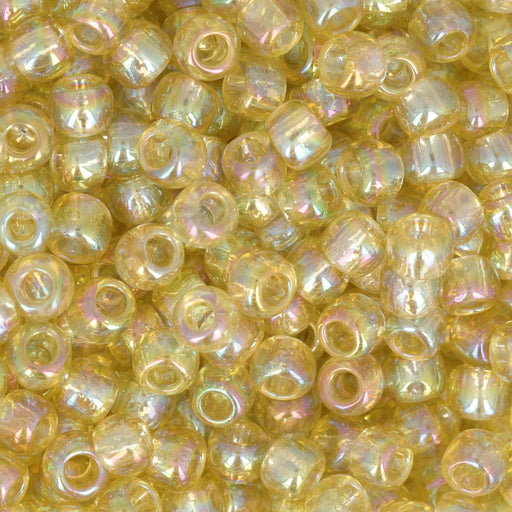 Toho RE:Glass Seed Beads, Round Size 8/0, #5162 Rainbow Brown, (2.5" Tube)