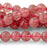 Strawberry Quartz 6mm Round AA Grade - 15-16 Inch