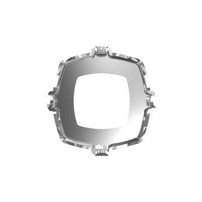 PRESTIGE crystal 8mm Rhodium Plated Mystic Square Fancy Stone Setting Style #4460