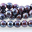 Tiger Eye 8mm Red Plated Round Faceted - Limited Editions