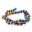 Tiger Eye 8mm Yellow/Blue/Golden Plated Round Faceted - Limited Editions