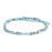 Hubei Turquoise 2mm Round Light Blue Matrix - Limited Editions