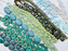 Czech Glass Bead Mix - Teal Reverie