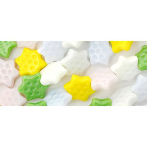 Czech Indented Stars 16mm Vivacious Mix (25pcs)