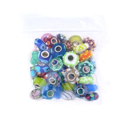 Assorted Large-Hole Beads Wholesale Mini Mix