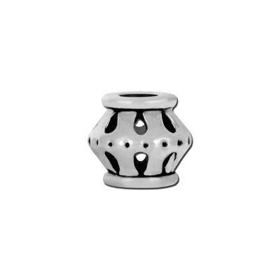 Bicone Spacer Bead for 2mm Leather