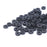 4mm Vinyl/Vulcanite Heishi Beads - Black