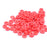 4mm Vinyl/Vulcanite Heishi Beads - Red