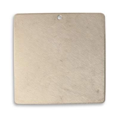 30mm Artisan Pewter Square Blank by Vintaj