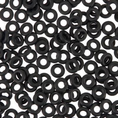 7mm Black Rubber O-Ring (10 Pieces)