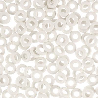 7mm Off White Rubber O-Ring