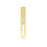 Gold-Plated Stainless Steel Beadable Rectangular Pendant