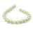 8mm Olive Pearl Coated Czech Glass Pearls Strand