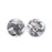 24mm Grey Acetate Coin Charm (1 Pair)
