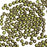 4mm Olive Green Miracle Bead (25 Pieces)