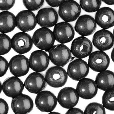 10mm Black Miracle Bead (10 Pieces)