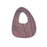 66x50mm Jumbo Pear Shaped with Cut Out Bolivian Rosewood Wood Pendant