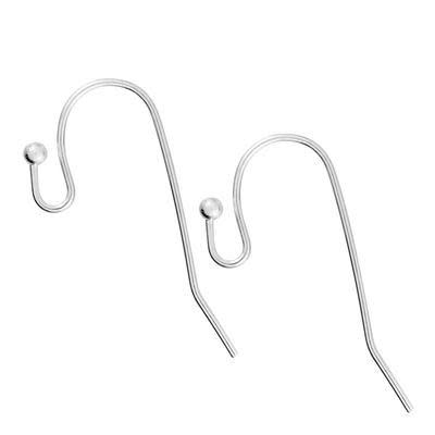 Silver French Earwire Earrings (10 Pieces)