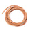 3mm Natural Light Brown Round Leather Cord (2 Meters)