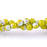 6mm Round Druk Czech Glas Beads - Avocado with AB Finish