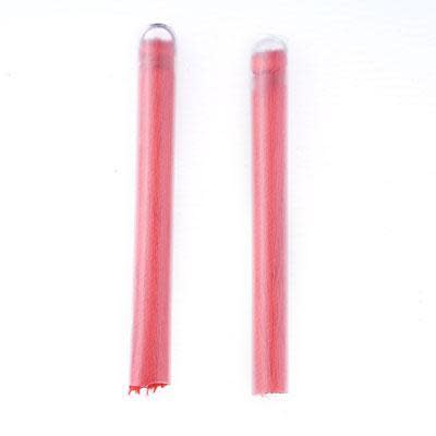 60mm Red Fabric Tassels (2 Pieces)