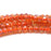 1.5x2mm Coral Faceted Rondelle Crystal Glass Beads