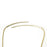 18-Inch Gold Plated Snake Chain Necklace with Tube Clasp
